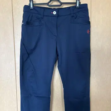 Munsingwear 네이비 팬츠 슬림핏