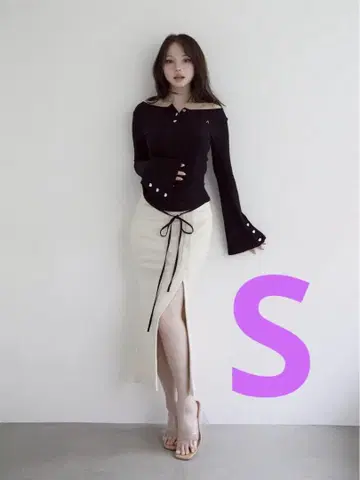Ribbon mermaid skirt AM1452