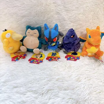 포켓몬돌즈 봉제 인형 5개 세트