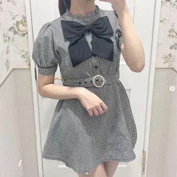 evelyn 리본 올인원 원피스