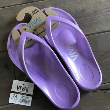 VIVA 비바 아일랜드 비치 샌들 라벤더 24cm 일본제