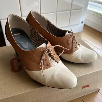 Camper 힐 레이스업 슈즈