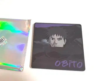 NARUTO 이치라쿠 중국 상하이 아크릴 코스터 우치하 오비토