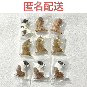 함께 자는 강아지 가챠 토이 푸들 시바견 세인트 버나드