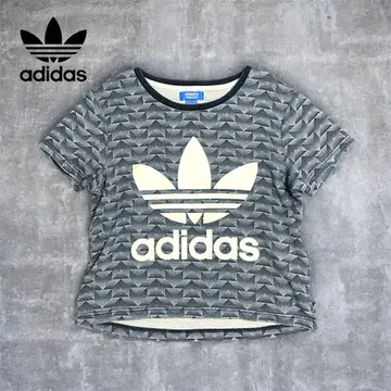 adidas 아디다스 오리지널스 반팔 티셔츠 트랙 데님 숏 기장