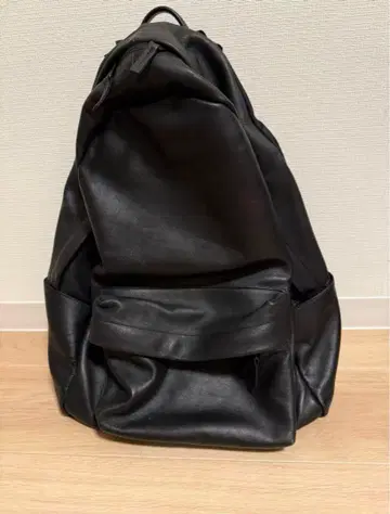 유나이티드 애로우즈 그리 라벨 펑셔널 가죽 백팩