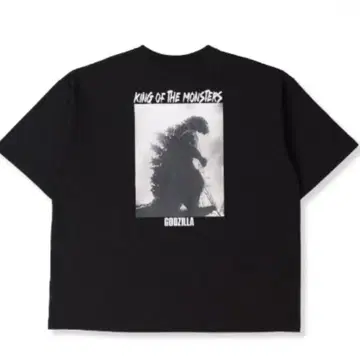 고질라 GODZILLA 반팔 티셔츠 남성용 헤어밴드 아베일