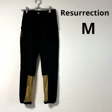 resurrection 레자렉션 골프 팬츠 로고 자수 메쉬 M
