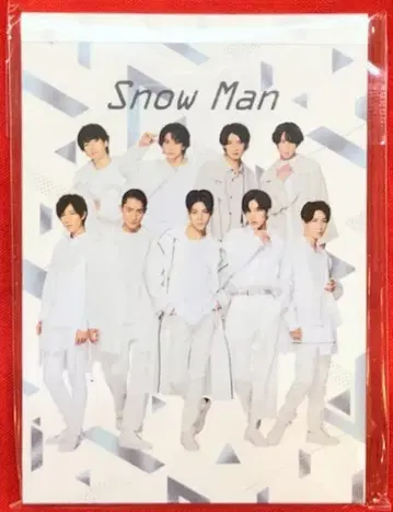 Snow Man 21년 포트레이트 시리즈 메모장