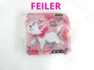 [ 페일러 ] 샤알라모드 마리 L자 파우치 로고 씰 부착 디즈니