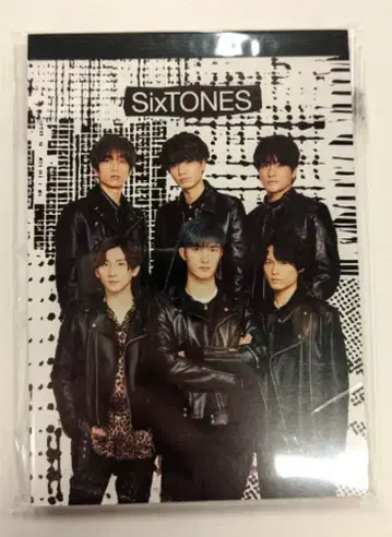 SixTONES 21년 포트레이트 시리즈 메모장