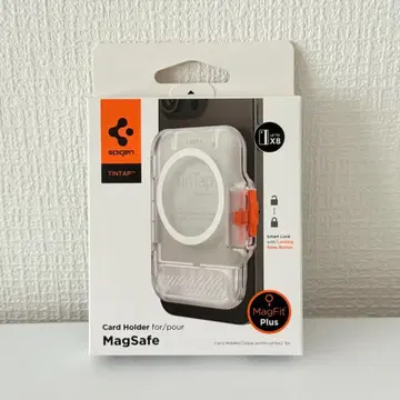 Spigen MagSafe 대응 카드 케이스 TinTap 프로스트 클리어
