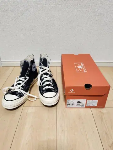 [미사용 새상품] CT70 하이컷 블랙 hi 28cm