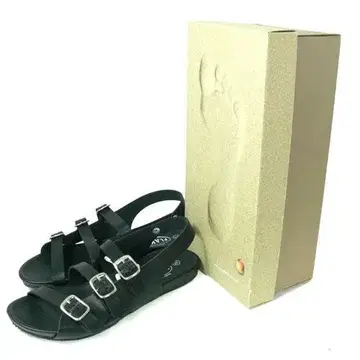 PLAKTON 플락톤 샌들 23.5m EU37 SL/BLK/BK