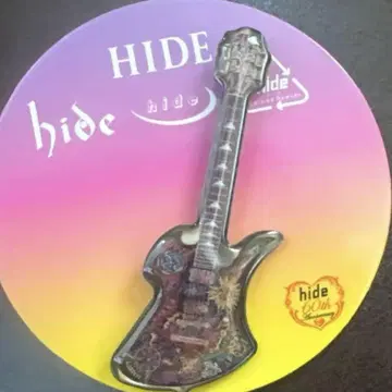 hide 핀즈 캡슐 모킹버드 기타 사이케 페인트
