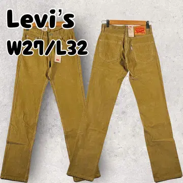 W27/L32 511 T 슬림 테이퍼 Levi 코듀로이 베이지