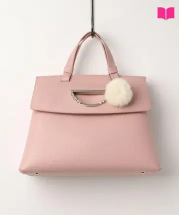 핸드백 사만다 타바사 크리스마스 한정판 핑크 숄더 천연 가죽