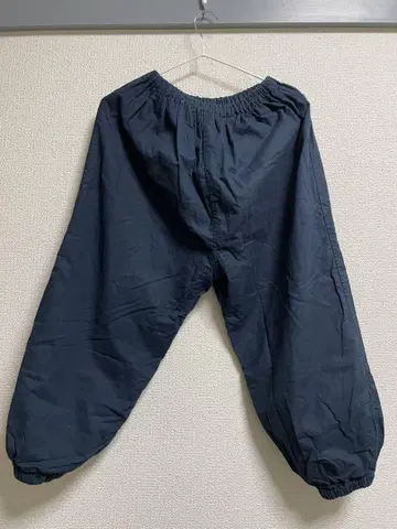나카가와 마사시치 상점 면 린넨 몸빼 팬츠 M 사이즈 네이비
