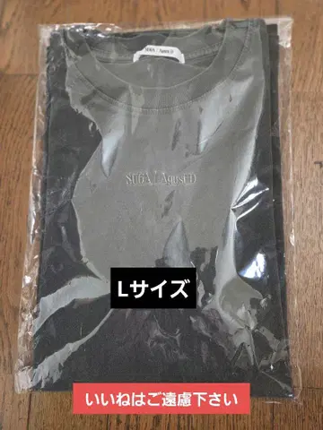 SUGA AgustD D-DAY JAPAN 티셔츠 L 사이즈