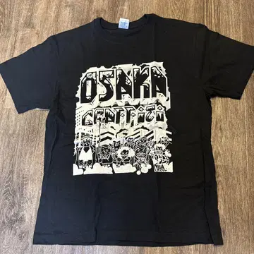 CMK GALLERY OSAKA 그래픽 티셔츠 블랙