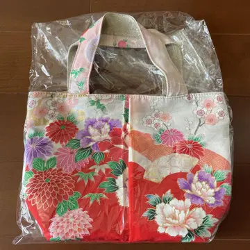 기모노 리메이크 토트백