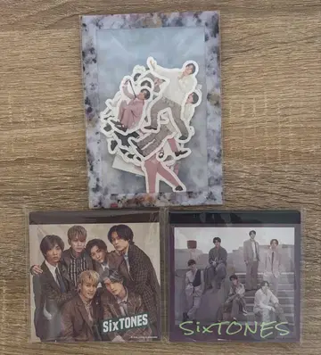 SixTONES 조각 스티커 메모장 2종