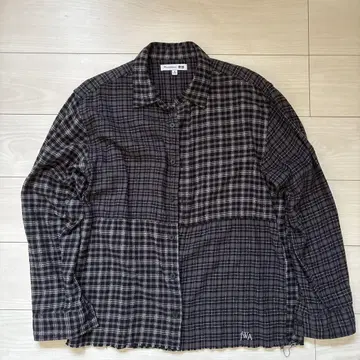 JW ANDERSON M 체크 무늬 셔츠 UNIQLO