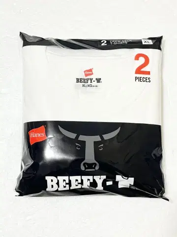 Hanes BEEFY 헤인즈 비피 크루넥 티셔츠 2매 세트