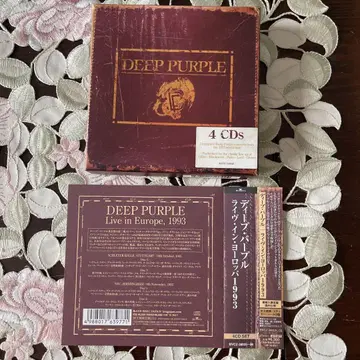 DEEP PURPLE Live in Europe, 1993 4CD 세트