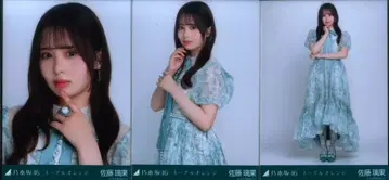 노기자카46 2025년 5월 랜덤 브로마이드 사토 리카 네이블오렌지 컴프