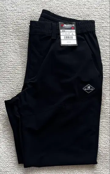 새상품 BURTLE 4099 블랙 조거 팬츠 L 사이즈