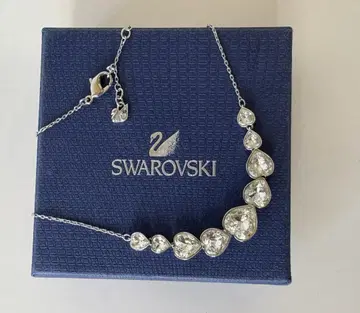 [새상품급] Swarovski 하트형 크리스탈 목걸이