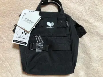 아네로와 포큐파인 레코드의 콜라보 숄더백 블랙