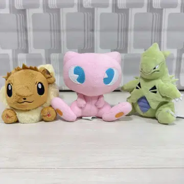 포켓몬스터 봉제 인형 3체 세트