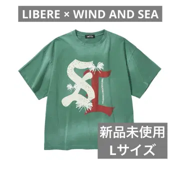 미사용 새상품 LIBERE WIND AND SEA 윈드앤씨 티셔츠 L