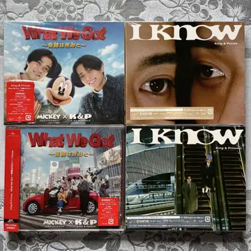 What We Got ~기적은 너와~/I Know 4 형태