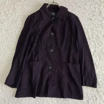 sui ANNA SUI 자켓 퍼플 42 겉옷 심플 오피스
