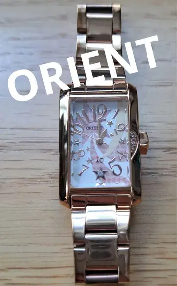 ORIENT 수동 와인딩 여성용 손목시계 로즈 골드