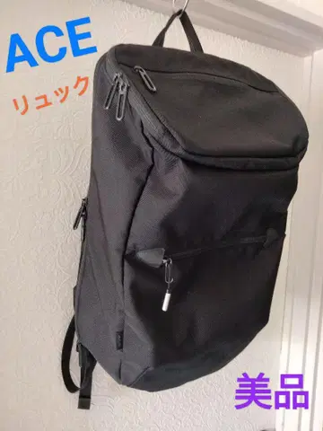 ACE 블랙 백팩 새상품급