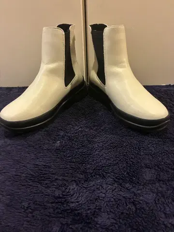 le coq sportif 사이드 고어 부츠 베이지 블랙 24 ZARA