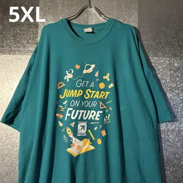 USA 구제 티셔츠 5XL 사이즈 오버사이즈 초대형 사이즈