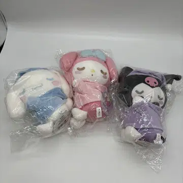 산리오 캐릭터 봉제인형 3개 세트