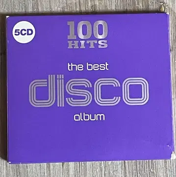 [무료배송/익명 배송] 100곡 수록 더 베스트 디스코 앨범 5매 CD