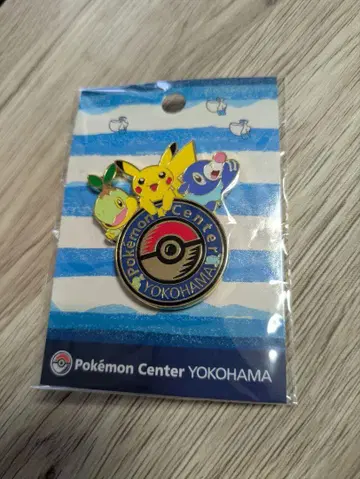 포켓몬 센터 요코하마 YOKOHAMA 한정 로고 핀즈 피카츄 덤