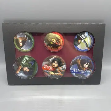 진격의 거인 TREASURE BOX 트레저박스 캔뱃지