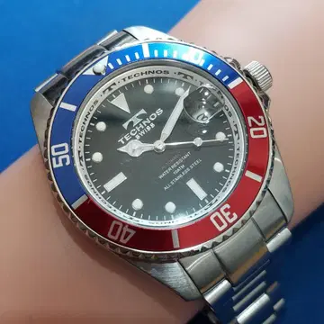 [새상품 미사용] TECHNOS 테크노스 오토매틱 워치 T4248SH
