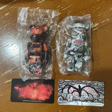 베어브릭 스트레인저 씽스 앞뒤 시크릿 세트