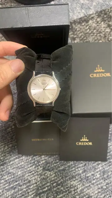 미사용 SEIKO CREDOR 크레도르 손목시계