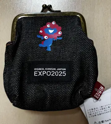 오사카 간사이 만국박람회 한정 미 에드윈 동전 지갑