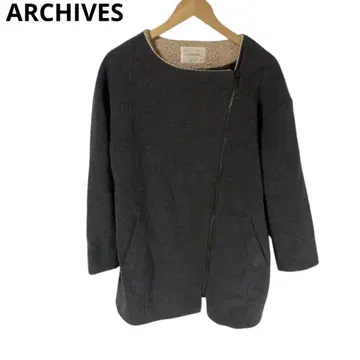 ARCHIVES 그레이 지퍼 자켓